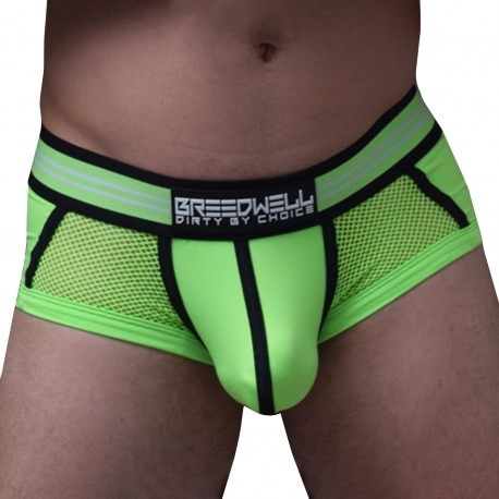 Breedwell Axel Briefs - Neon Green