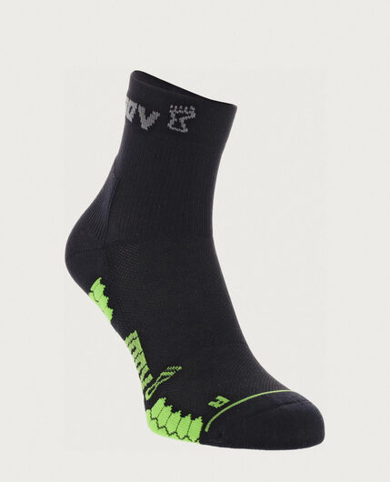 INOV8 Trailfly Mid Socks - Black/Green - S
