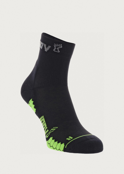 INOV8 Trailfly Mid Socks - Black/Green - S