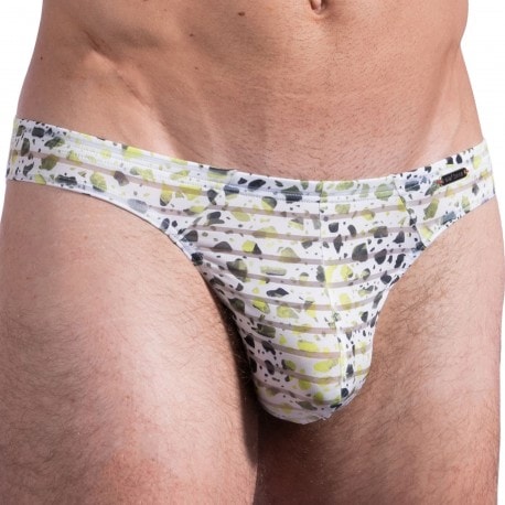 Olaf Benz RED 2166 Mini Thong - Green Stone