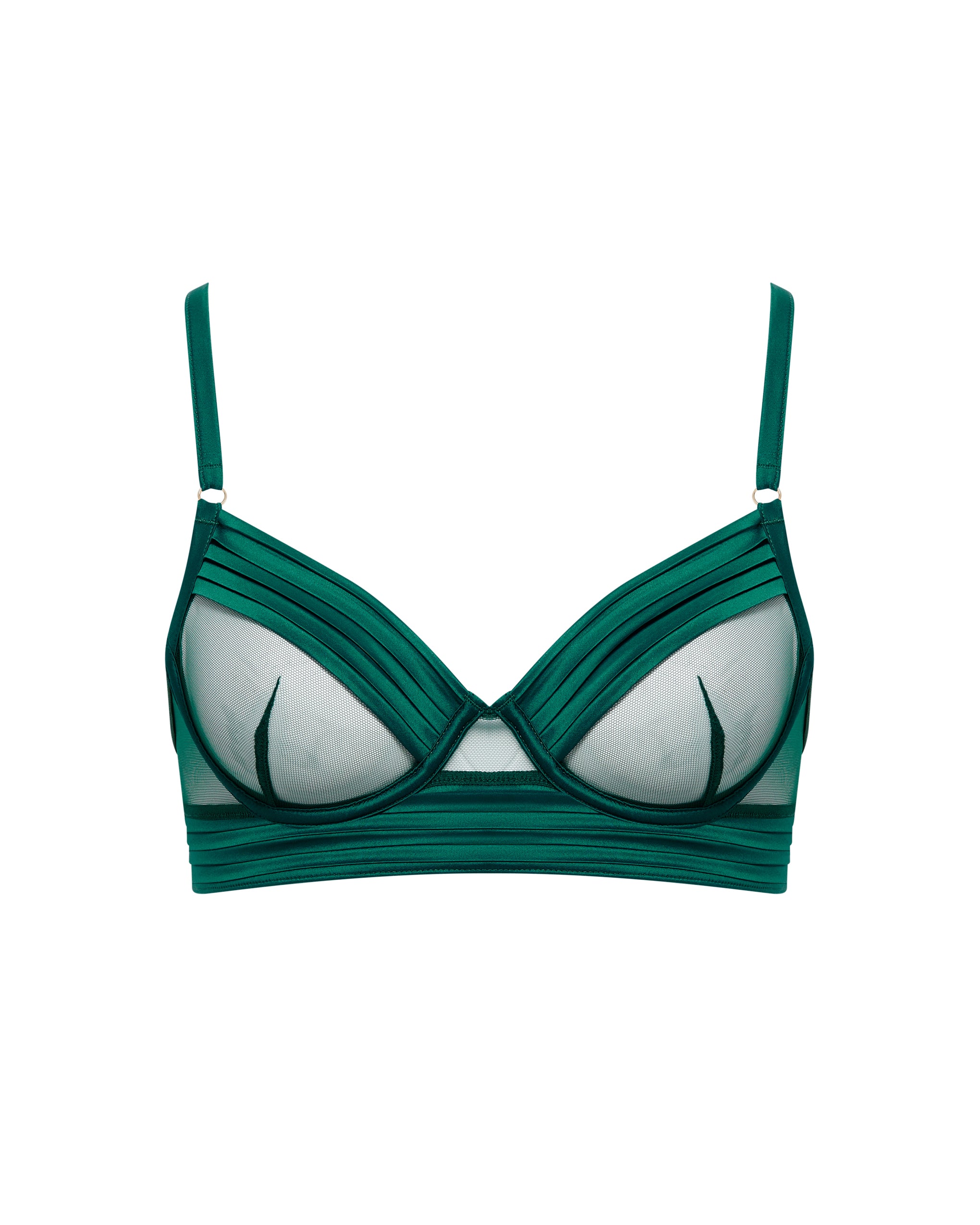 Bluebella Stephanie Wired Bra Botanical Garden Green - 30A