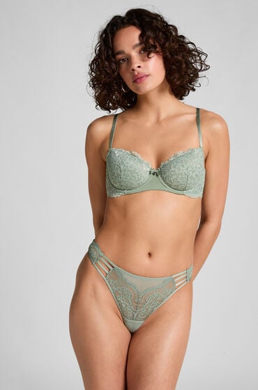 Hunkemöller Briar Thong Green