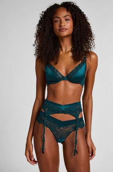 Hunkemöller Julia Suspenders Green