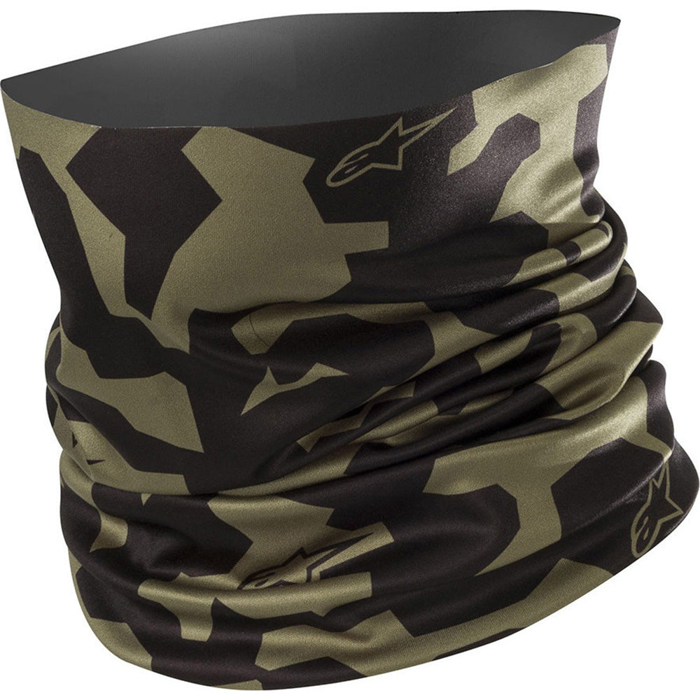 Alpinestars Camo Neck Tube - Mili Green Black