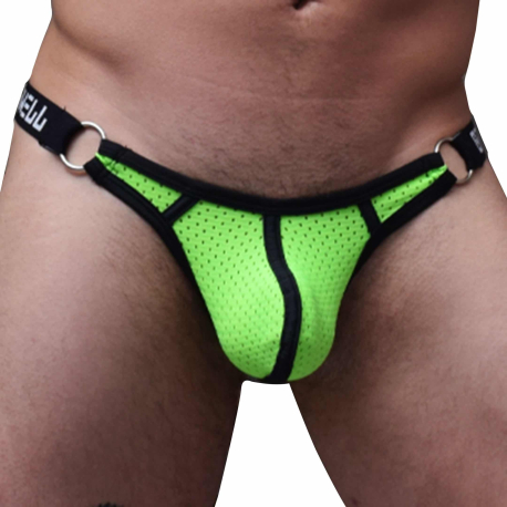 Breedwell Moneymaker Thong - Neon Green
