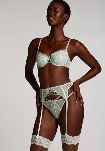 Hunkemöller Lillia Suspenders Green