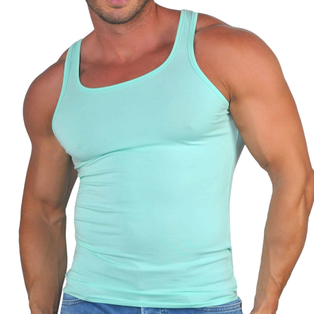 Roberto Lucca Cotton Modal Tank Top - Mint