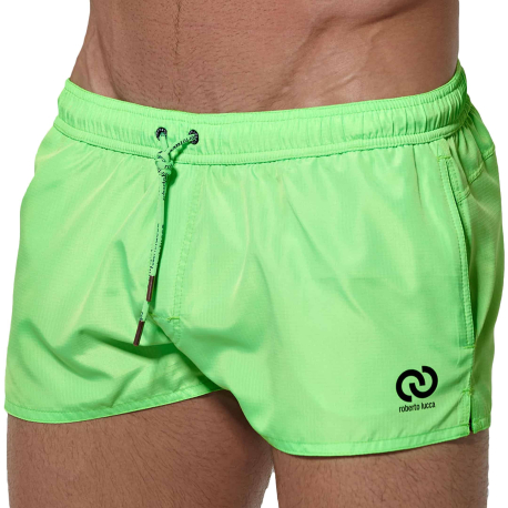 Roberto Lucca Swim Shorts - Lime
