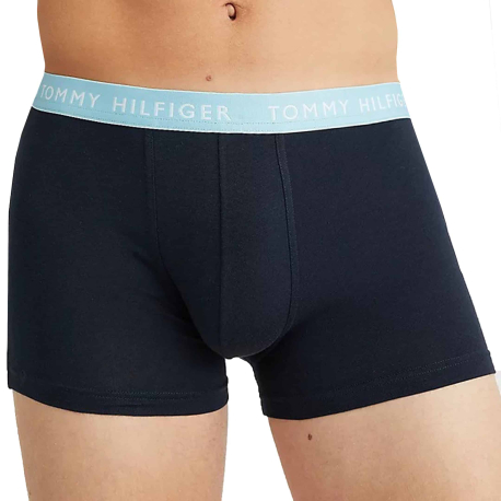 Tommy Hilfiger Essential Cotton Boxer Briefs - Black - Green