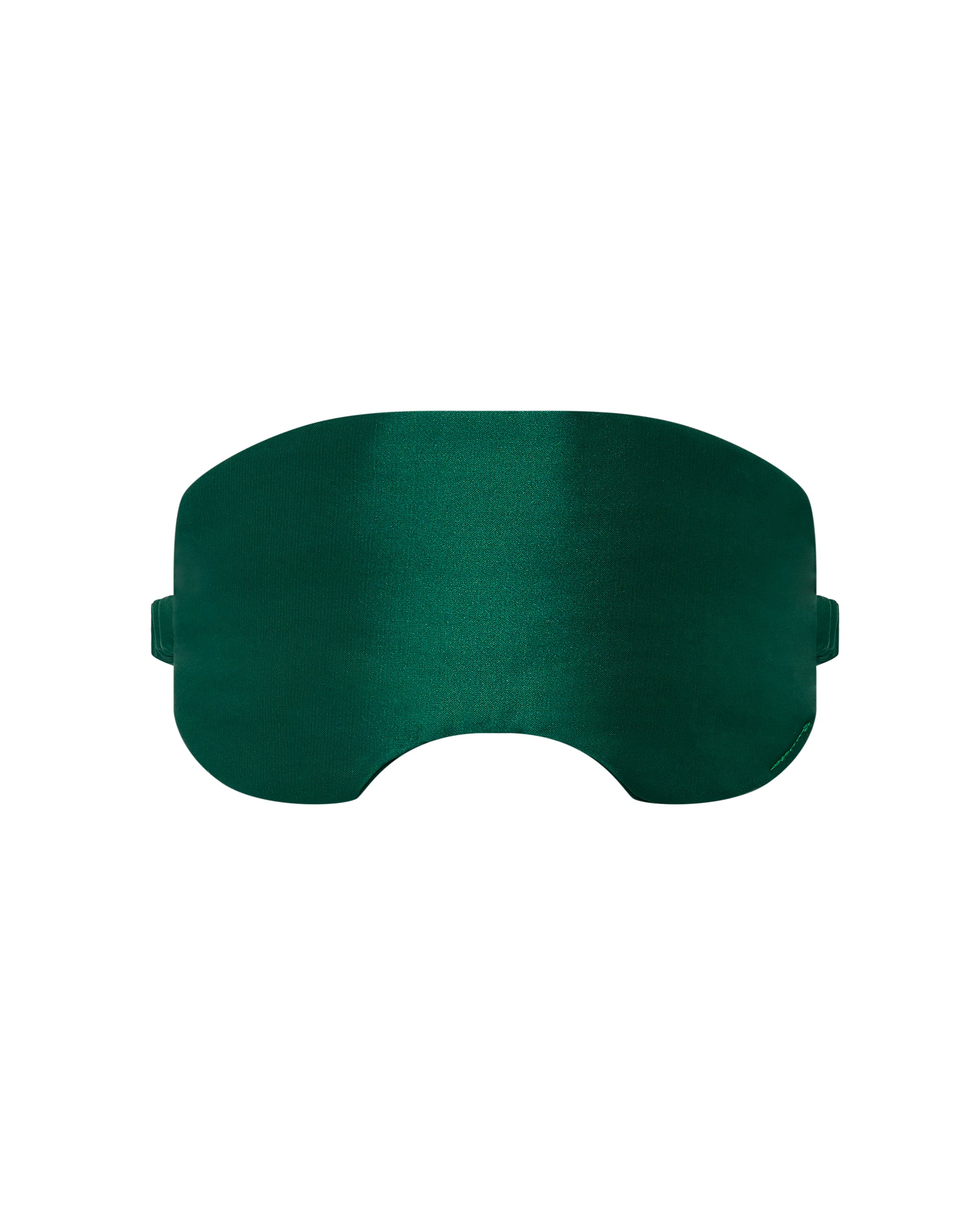 Bluebella Saskia Luxury Satin Eye Mask Aventurine Green - One Size