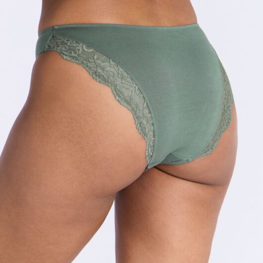 Boux Avenue Alice super soft briefs - Forest Green - 12
