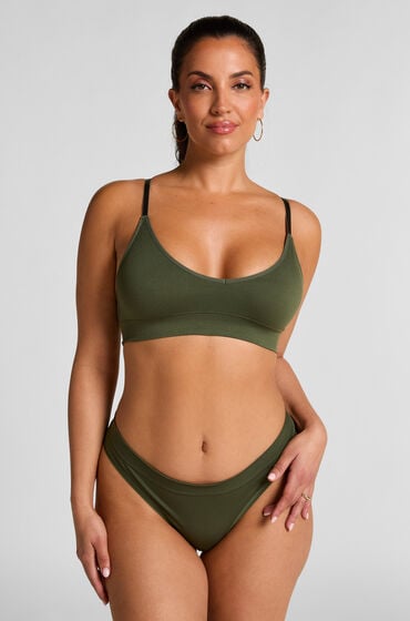 Hunkemöller Dide Thong Green