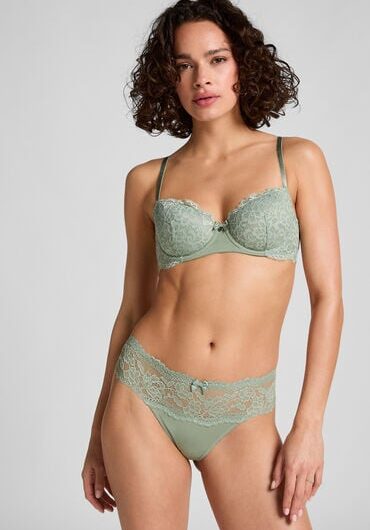 Hunkemöller Florence Thong boxers Green