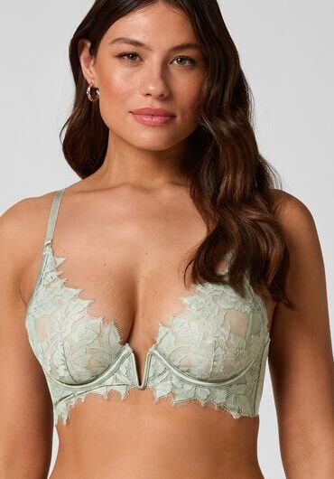 Hunkemöller Malou Non-Padded Underwired Bra Green