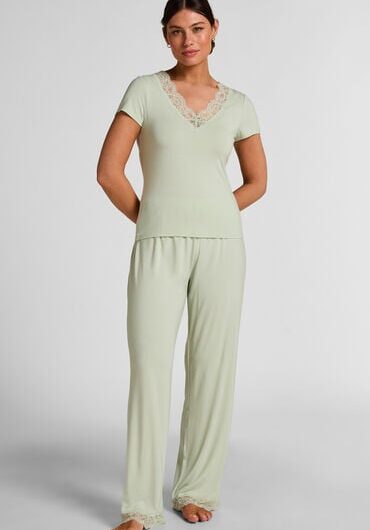 Hunkemöller Pyjama Set Nana Green